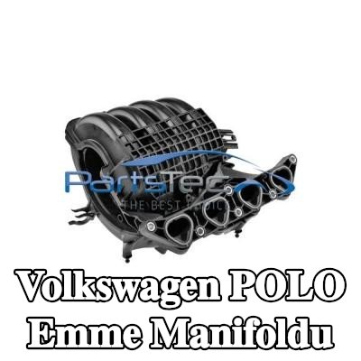 PartsTec Contalı/sızdırmazlık elemanlı emme manifoldu, ayar elemanı olmadan, Kontrol Ünitesi/Yazılımı eğitilmeli/güncellenmelidir — 2008 Volkswagen Polo