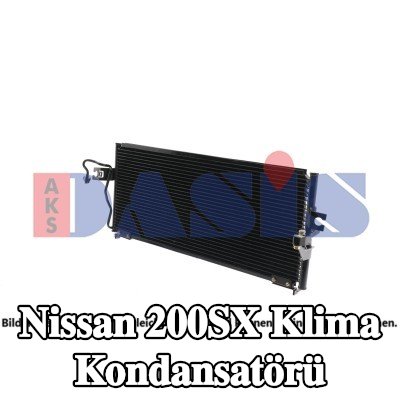AKS DASIS Kurutucusuz klima kondansatörü — Nissan 200sx