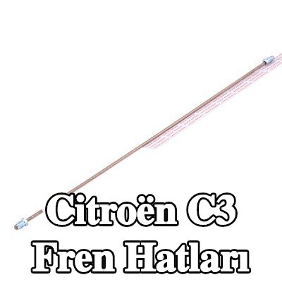 QUICK BRAKE Fren hatları — 2012 Citroën C3