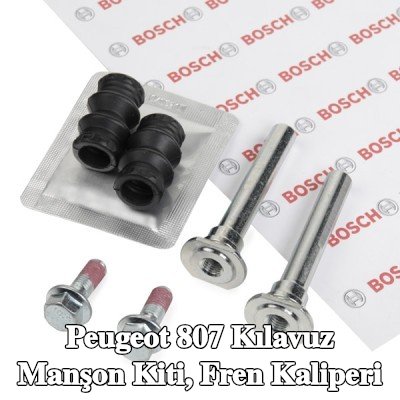 BOSCH Kılavuz manşon kiti, sabitleme/montaj malzemeli fren kaliperi — Peugeot 807