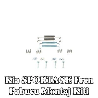 BOSCH Fren pabucu montaj kiti — 2012 Kia Sportage