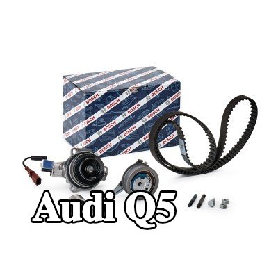BOSCH مجموعة مضخة المياه وحزام التوقيت عدد الأسنان: 145, Width: 25mm — Audi Q5
