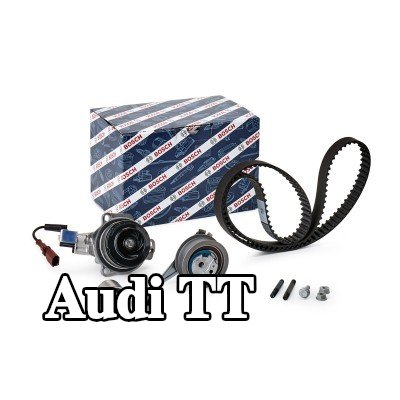 BOSCH مجموعة مضخة المياه وحزام التوقيت عدد الأسنان: 145, Width: 25mm — Audi Tt