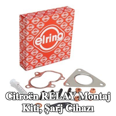 ELRING Montaj Kiti, conta/sızdırmazlık elemanları ile şarj cihazı, cıvata/vida ile — 2002 Citroën Relay