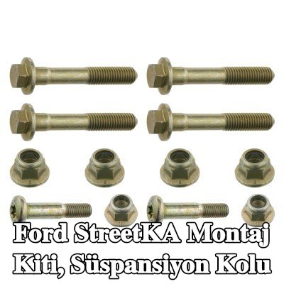 FEBI BILSTEIN Montaj kiti, süspansiyon kolu Ön Aks Sol, Ön Aks Sağ — Ford StreetKA