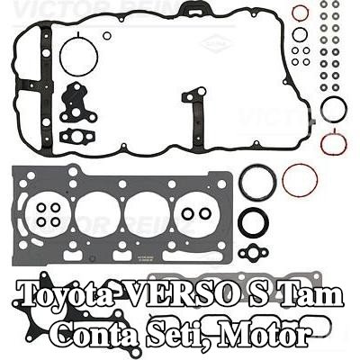 REINZ Tam Conta Seti, valf gövdesi contalı motor, krank mili contası olmadan — Toyota Verso S