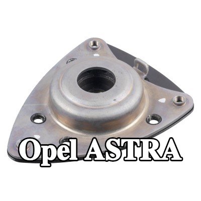 FEBI BILSTEIN حامل الدعامة العلوية للمحور الأمامي الأيسر, المحور الأمامي الأيمن, بدون محمل كروي — Opel Astra