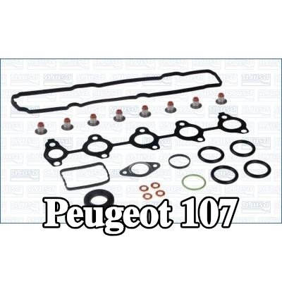 AJUSA مجموعة حشيات, رأس الأسطوانة بدون حشوة رأس الأسطوانة — Peugeot 107