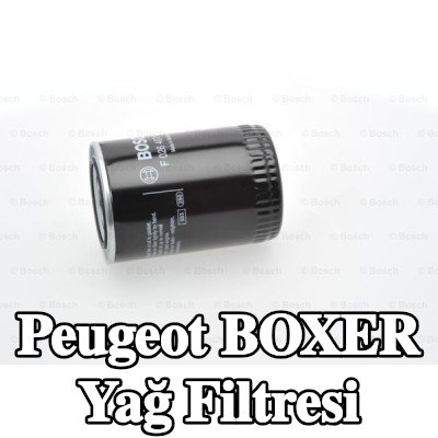 BOSCH Yağ filtresi — Peugeot Boxer