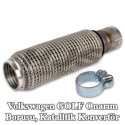 HJS Onarım borusu, katalitik konvertör katalitik konvertör sonrası, montaj parçaları ile — Volkswagen Golf
