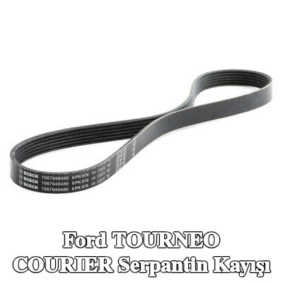BOSCH Serpantin kayışı 976mm, Number of ribs: 6 — 2016 Ford Tourneo Courier