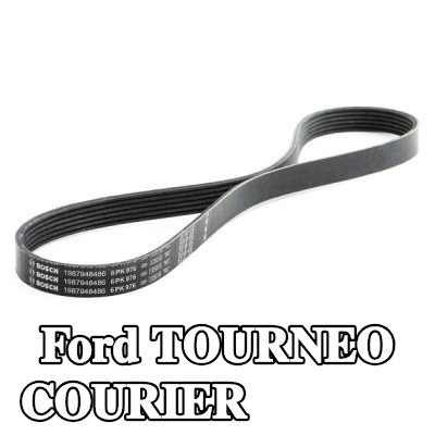 BOSCH حزام سيربنتين 976mm, Number of ribs: 6 — 2016 Ford Tourneo Courier