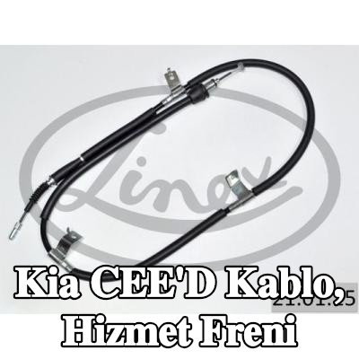 LINEX Kablo, hizmet freni — Kia Cee'd
