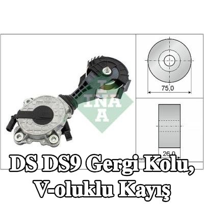 INA Gergi Kolu, V-oluklu kayış — DS Ds9