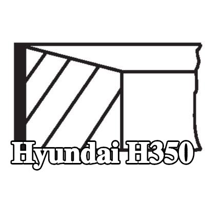MAHLE مجموعة حلقات المكبس — Hyundai H350