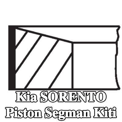 MAHLE Piston Segman Kiti — 2002 Kia Sorento