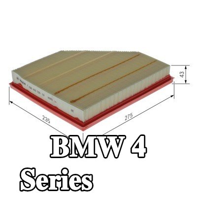 BOSCH مرشح الهواء — BMW 4 Series