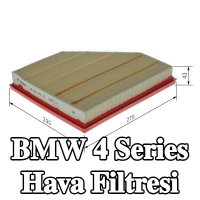 BOSCH Hava filtresi — BMW 4 Series
