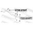 FEBEST Anti roll bar burcu Ön — Hyundai Palisade (2)