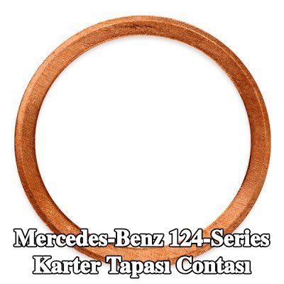 FEBI BILSTEIN Karter tapası rondelası Bakır, Inner Diameter: 26mm — 1990 Mercedes-Benz 124-Series