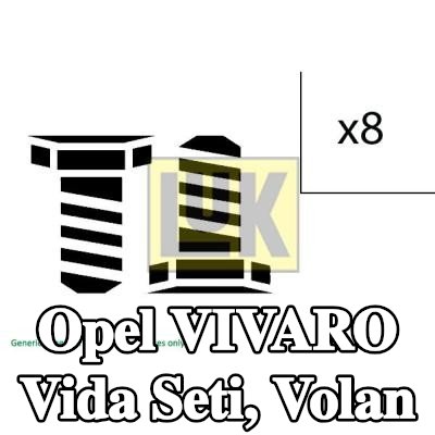 LuK Vida seti, volan — 2017 Opel Vivaro