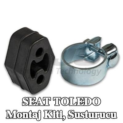 HJS Montaj Kiti, kelepçeli susturucu — 2012 SEAT Toledo