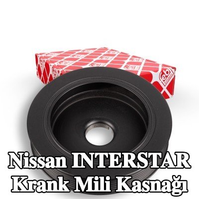 FEBI BILSTEIN Krank mili için krank mili kasnağı — 2012 Nissan Interstar