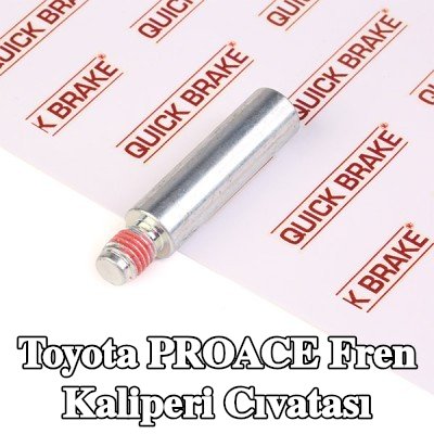 QUICK BRAKE Fren kaliperi cıvatası — Toyota Proace