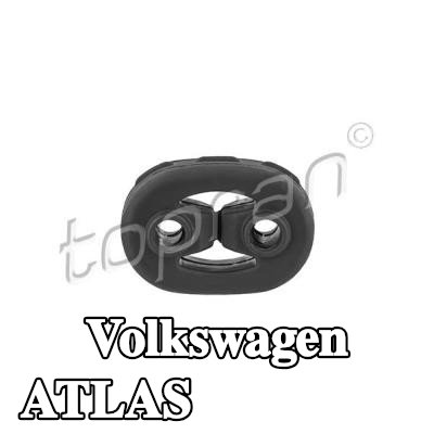 TOPRAN حامل، كاتم الصوت — Volkswagen Atlas
