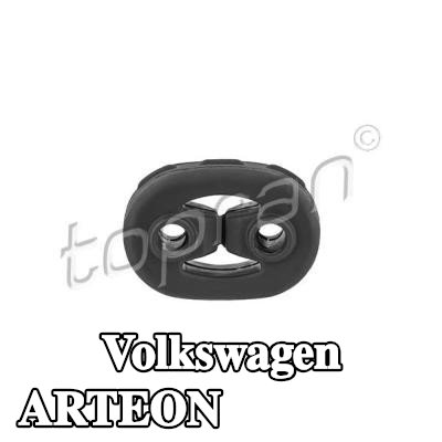 TOPRAN حامل، كاتم الصوت — Volkswagen Arteon