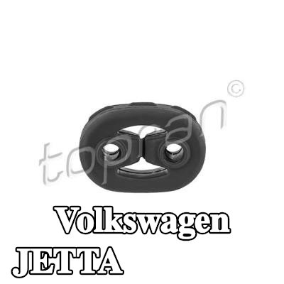 TOPRAN حامل، كاتم الصوت — Volkswagen Jetta