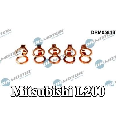 DR.MOTOR AUTOMOTIVE مجموعة مانعات التسرب، نظام الحقن — Mitsubishi L200