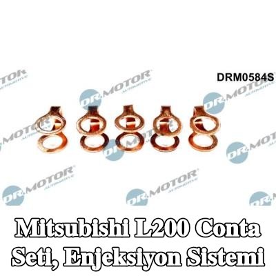 DR.MOTOR AUTOMOTIVE Conta Seti, enjeksiyon sistemi — Mitsubishi L200