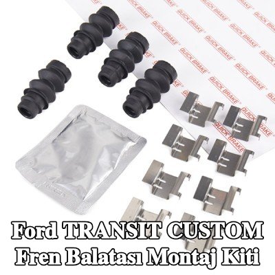 QUICK BRAKE Fren balatası montaj kiti — Ford Transit Custom