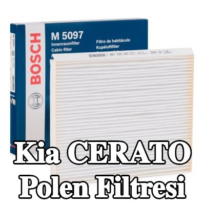 BOSCH Polen filtresi Partikül Filtresi — Kia Cerato