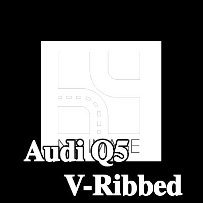 BOSCH مجموعة أحزمة V-Ribbed — Audi Q5