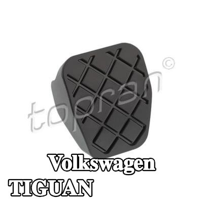 TOPRAN وسادة دواسة القابض وسادة دواسة مطاطية — Volkswagen Tiguan