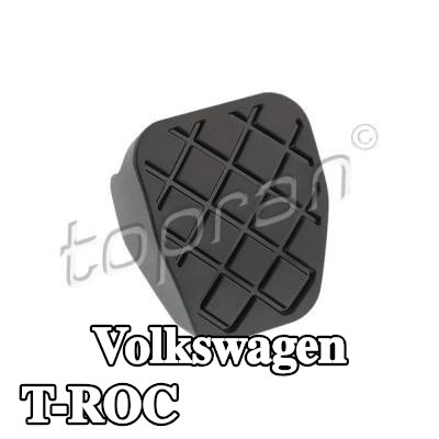TOPRAN وسادة دواسة القابض وسادة دواسة مطاطية — Volkswagen T-roc