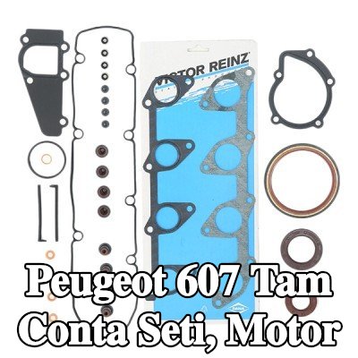 REINZ Tam Conta Seti, krank mili contalı motor, valf gövdesi contalı, silindir kafası contası olmadan, yağ karteri contası olmadan — 2002 Peugeot 607