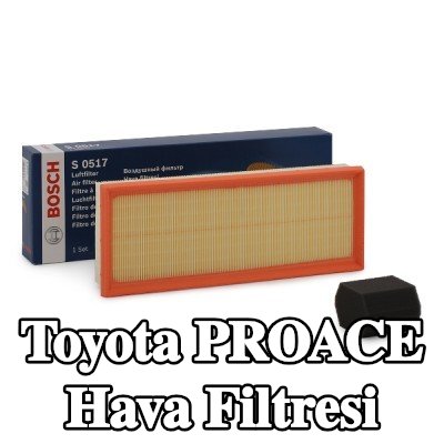BOSCH Ön filtre içermeyen hava filtresi — Toyota Proace