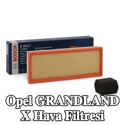 BOSCH Ön filtre içermeyen hava filtresi — Opel Grandland X