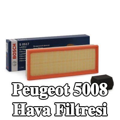 BOSCH Ön filtre içermeyen hava filtresi — Peugeot 5008