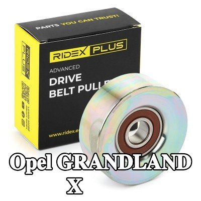 RIDEX PLUS بكرة الشد Ø: 75mm — Opel Grandland X