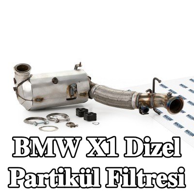 WALKER Montaj parçaları ile birlikte dizel partikül filtresi — BMW X1