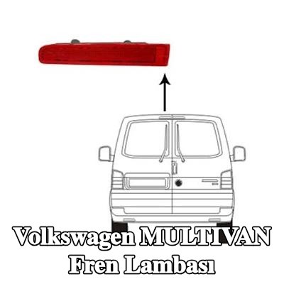 VAN WEZEL Fren lambası — Volkswagen Multivan