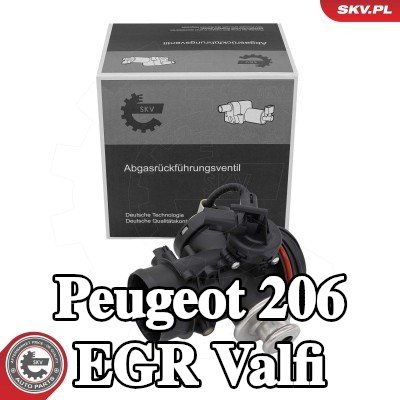 ESEN SKV Contasız/sızdırmazlık elemanı olmayan EGR valfi — 1998 Peugeot 206