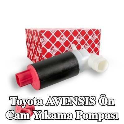 FEBI BILSTEIN Ön cam yıkama pompası 12V, conta halkası ile — 2000 Toyota Avensis