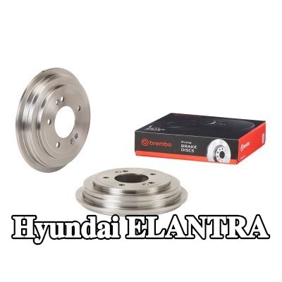 BREMBO أسطوانة الفرامل 203, 3mm, بدون مجموعة محامل العجلات — Hyundai Elantra