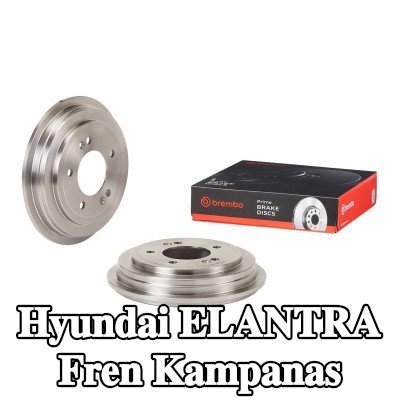 BREMBO Fren kampanas 203, 3mm, tekerlek yatağı kiti olmadan — Hyundai Elantra