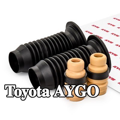 KYB طقم غطاء الغبار, طقم حماية ممتص الصدمات, المحور الأمامي — Toyota Aygo